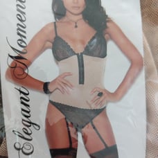 Lace & Mesh Clip on Teddiette Medium