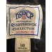 US Navy/DSCP Quarterdeck Collection Pea Coat Blazer Womens 14R Black Wool