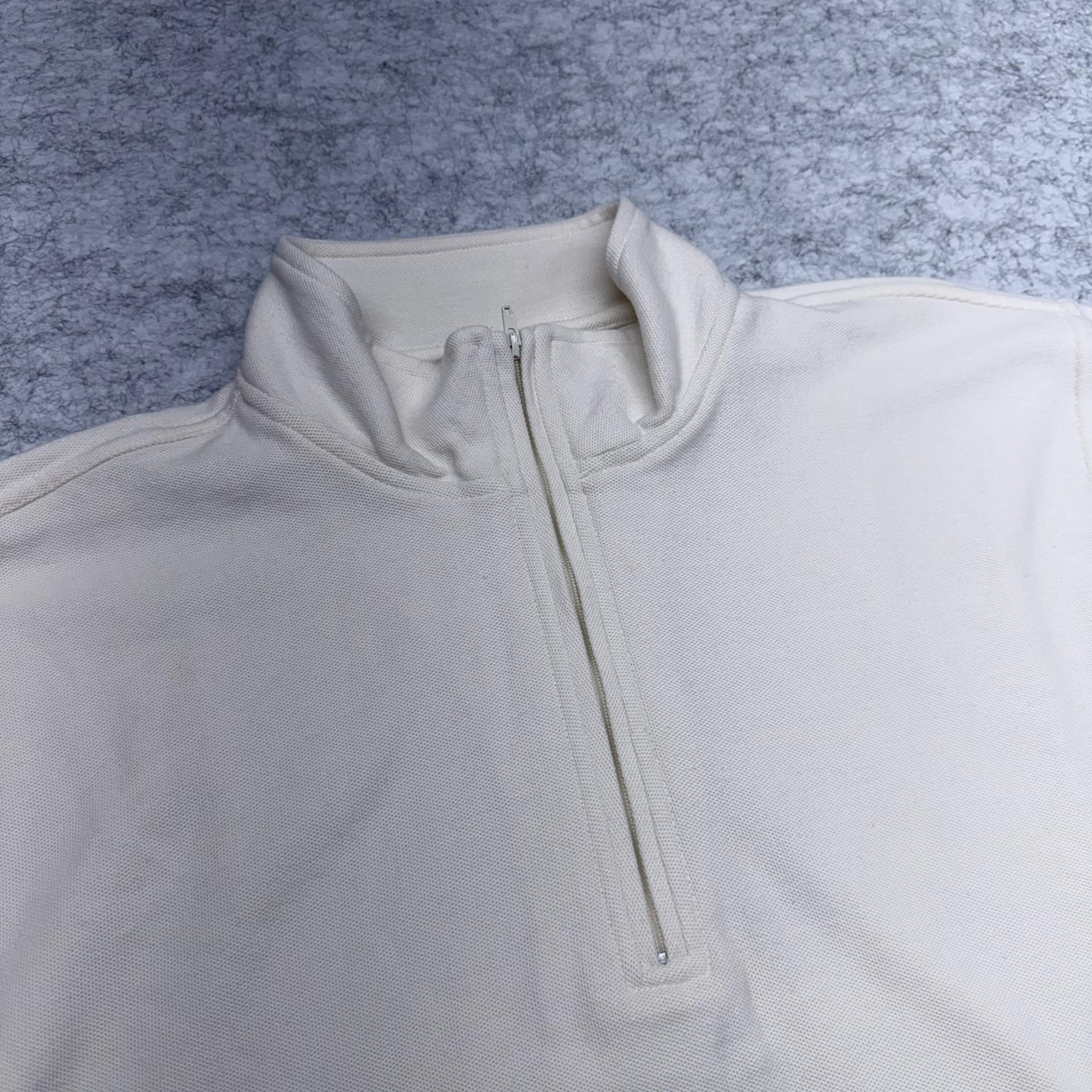 Jos A Bank Pullover Sweater Mens Large Half Zip Travelers Collection Lightweight