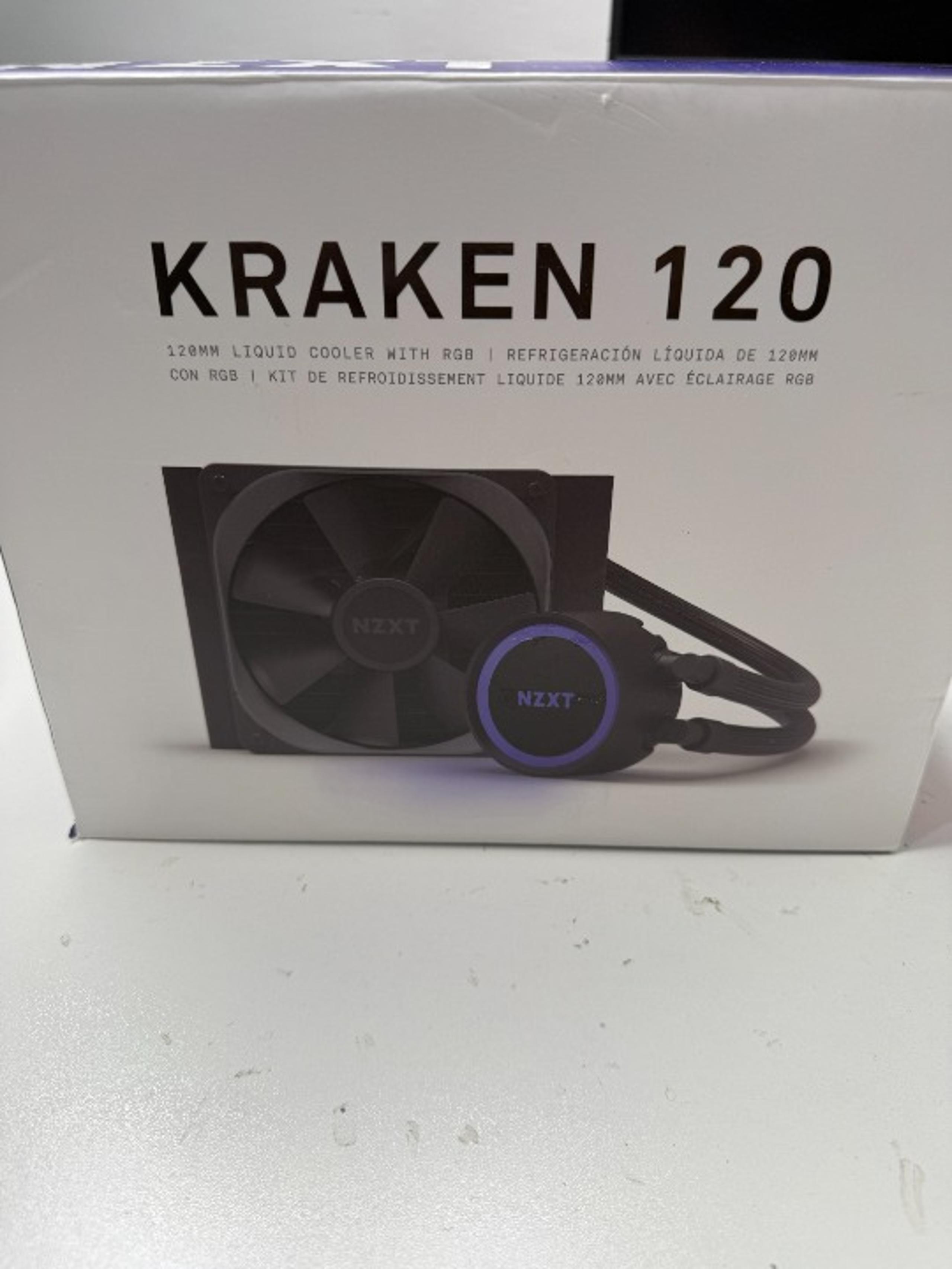 NZXT Kraken 120 AIO Liquid Cooler – Open Box Never Mounted