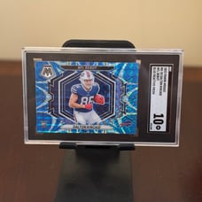 Dalton Kincaid 2023 Mosaic NFL Debut Reactive Blue SGC 10
