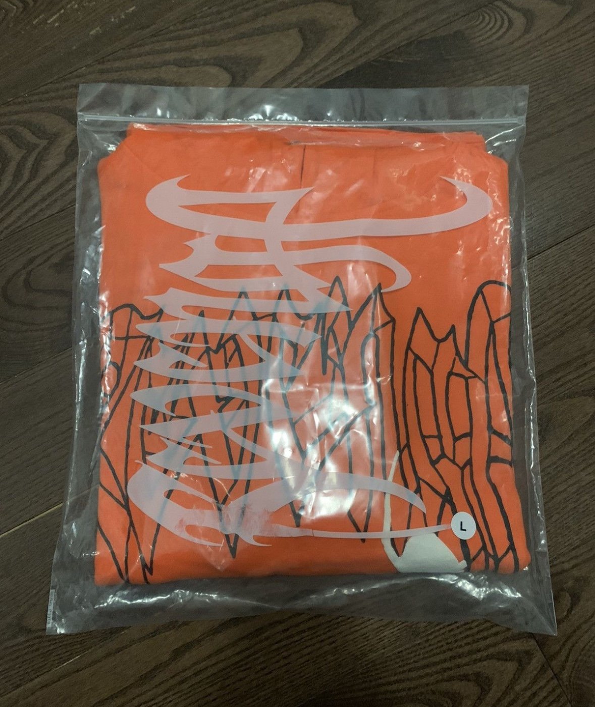 Revenge x King Von Orange hoodie