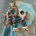 Keychain bag charm purse charm