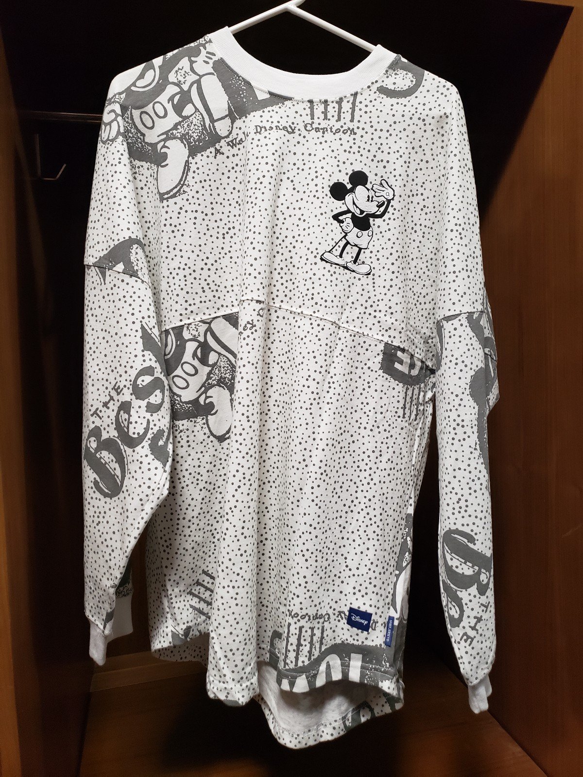 Disney100 - Mickey Mouse Sound Cartoons Spirit Jersey Brand New