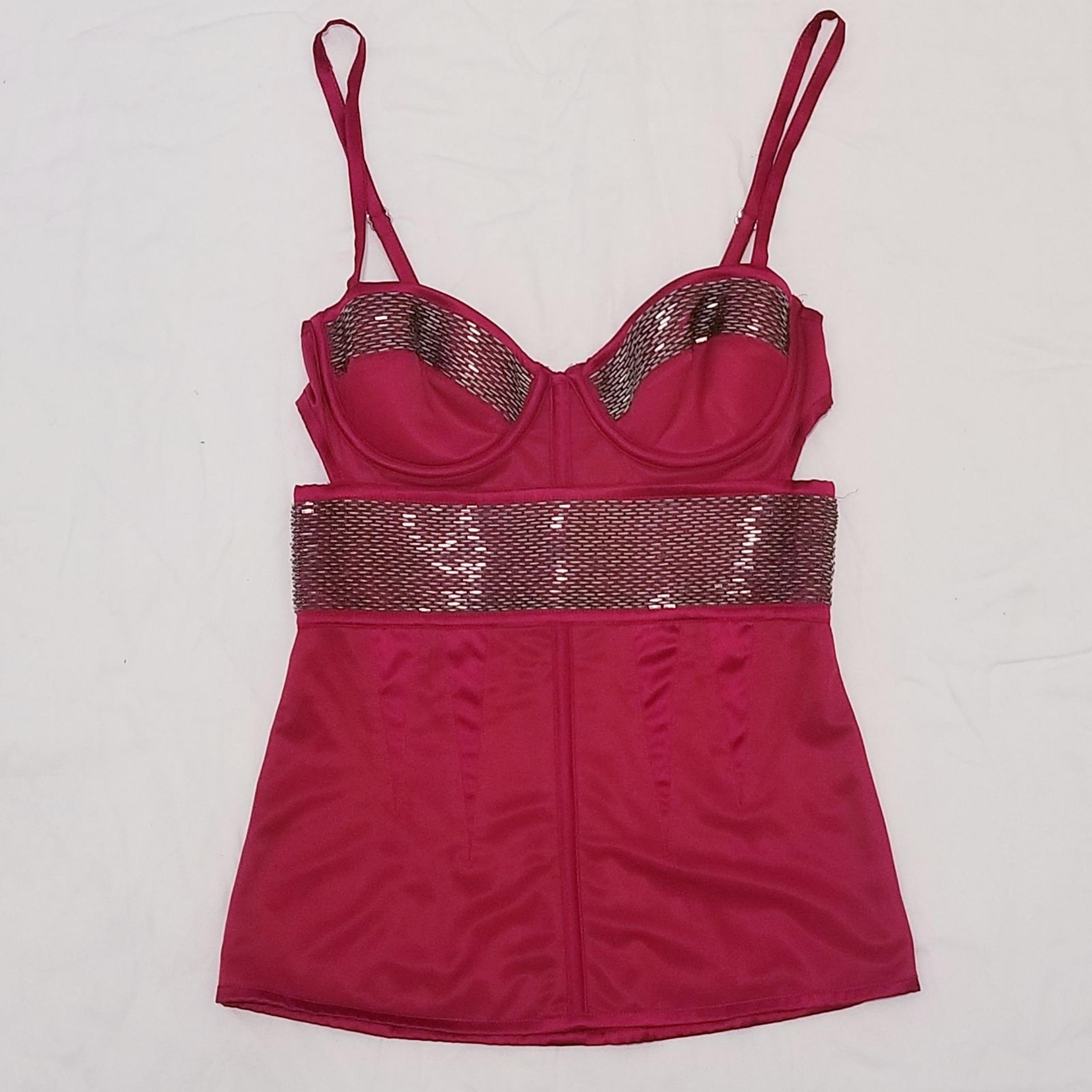Super Sexy Marciano Beaded Bustier XS