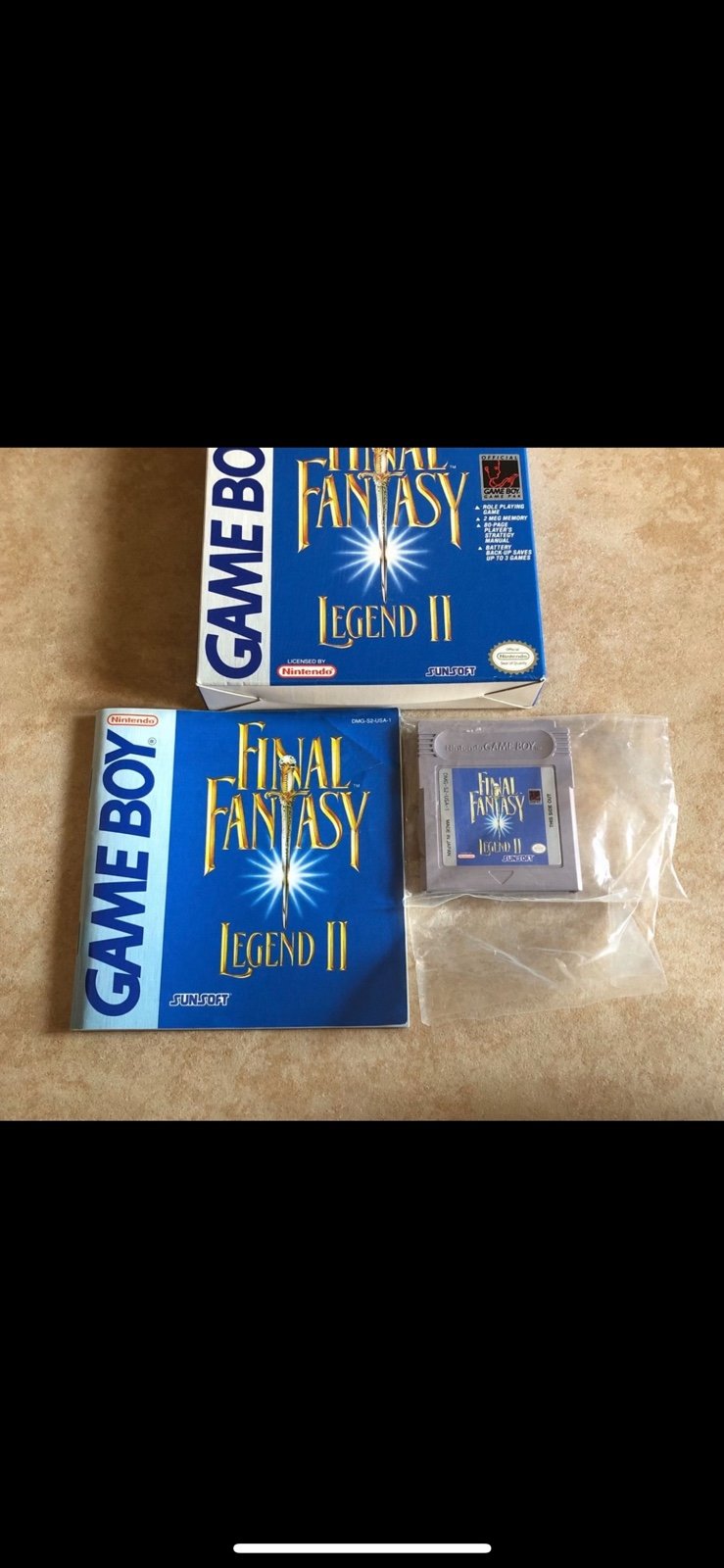 Nintendo’s Gameboy Final Fantasy Legend 2