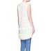 Vince Fringed Cable Knit Vest Cardigan