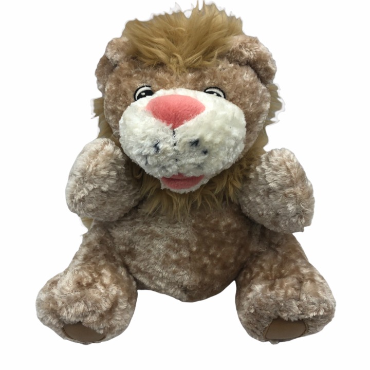 DGE Snuggie Toy lion puppet plush 10 soft Vintage cuddly stuffed animal toy