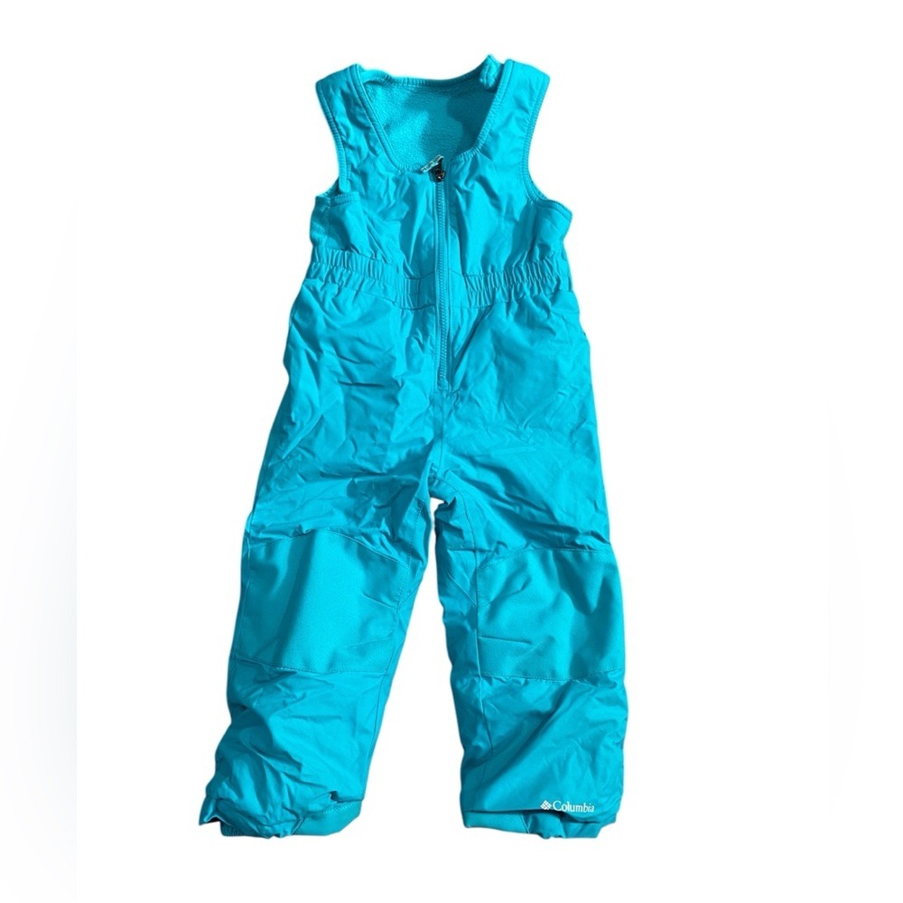 Columbia Kids' Blue Snow Bib Frosty Slope 4T