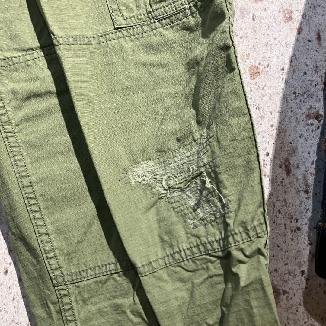 24時間限定タイムセール Leberaiders REPAIRED PANTS STOP RIP パンツ