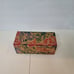 Lacquer box Multicolor Rectangle Black gold Blue Abstract Swirl 9 x4 x4 Stash