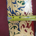 Lacquer box Multicolor Rectangle Black gold Blue Abstract Swirl 9 x4 x4 Stash