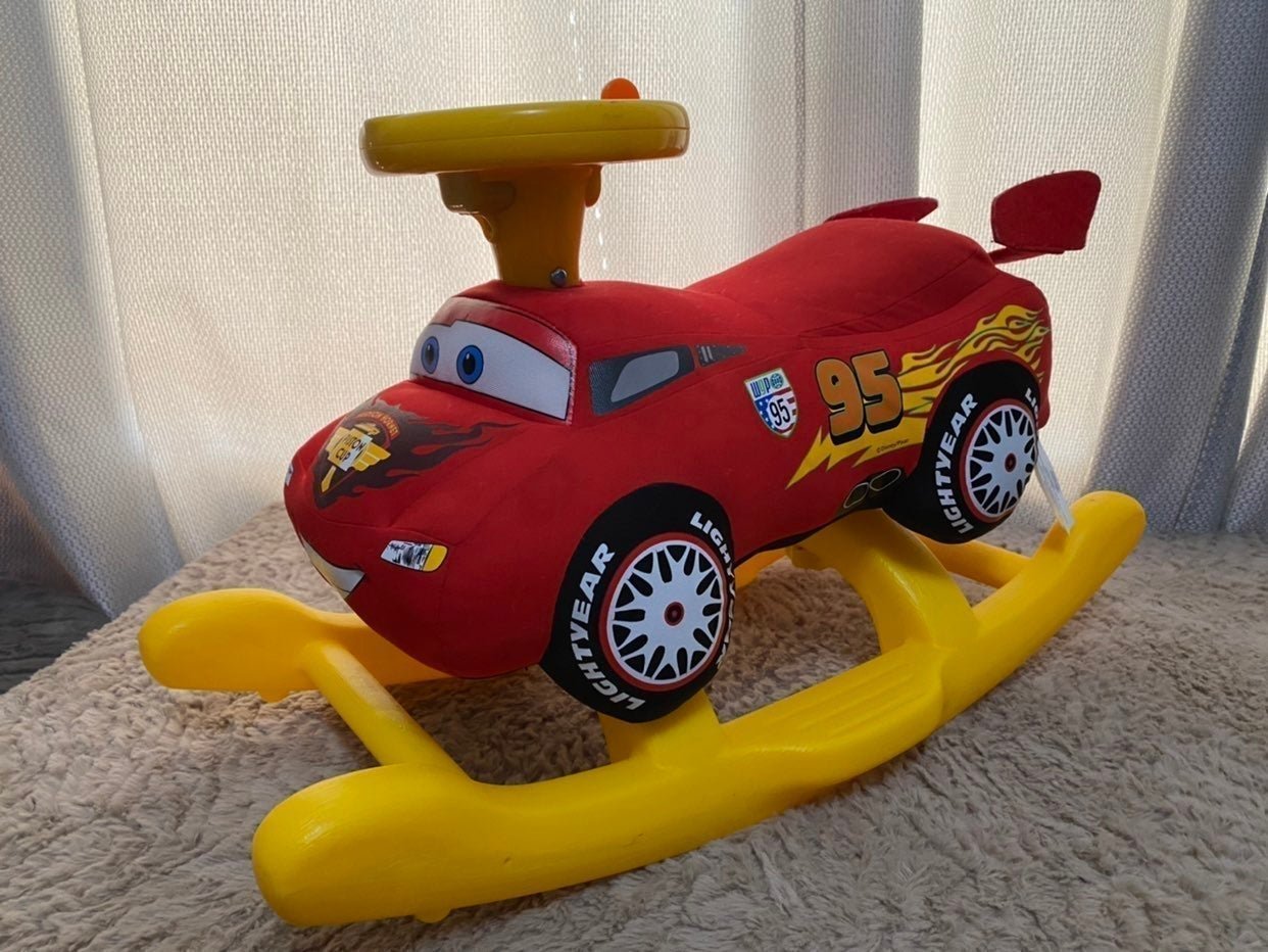 Lightning Mcqueen Toddler Rocker