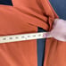 The North Face Sweater Mens XL Orange Black Chest Button Microfleece Pullover