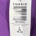 NWT-Torrid/Disney’s Tangled crop skinny bengaline mid rise pants capri size 2X