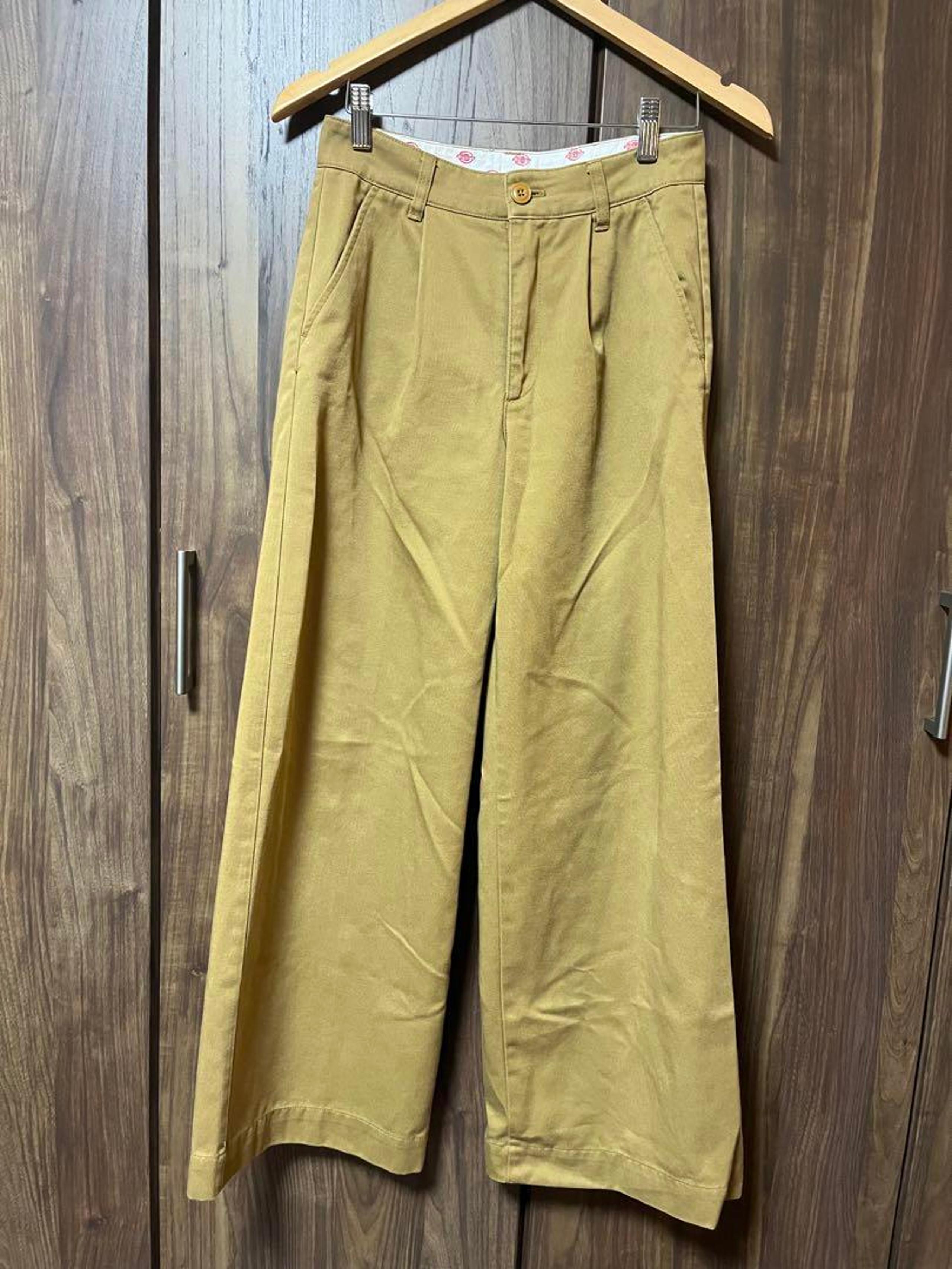 Dickies | Wide Pants | Chinos | Tucked Pants | Beige