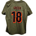 Salute to Service Womens Nike Bengal Tigers AJ Green 18 NFL Jersey Shirt XLf