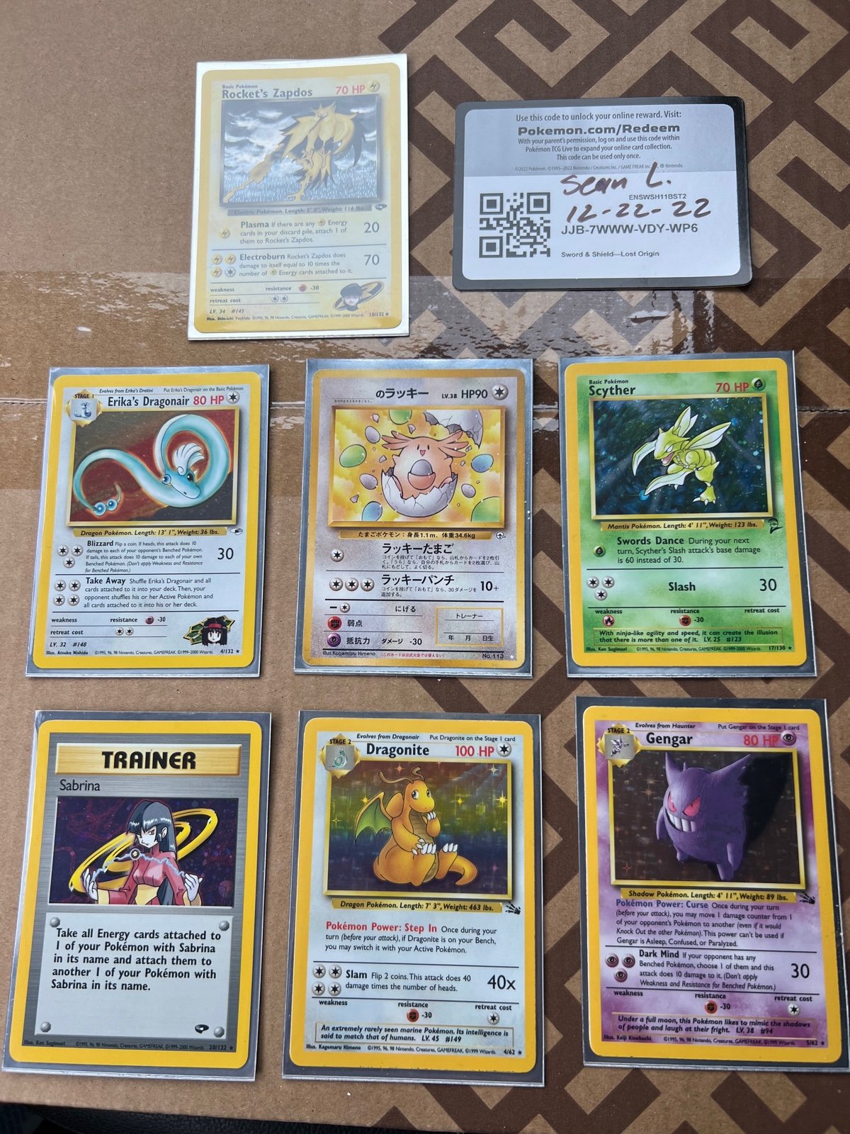 Vintage Pokémon Lot