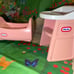 Little Tikes highchair @ cradle dollhous