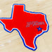Houston Rockets HTown Texas Shaped Hometown Heroes Blanket