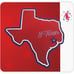 Houston Rockets HTown Texas Shaped Hometown Heroes Blanket