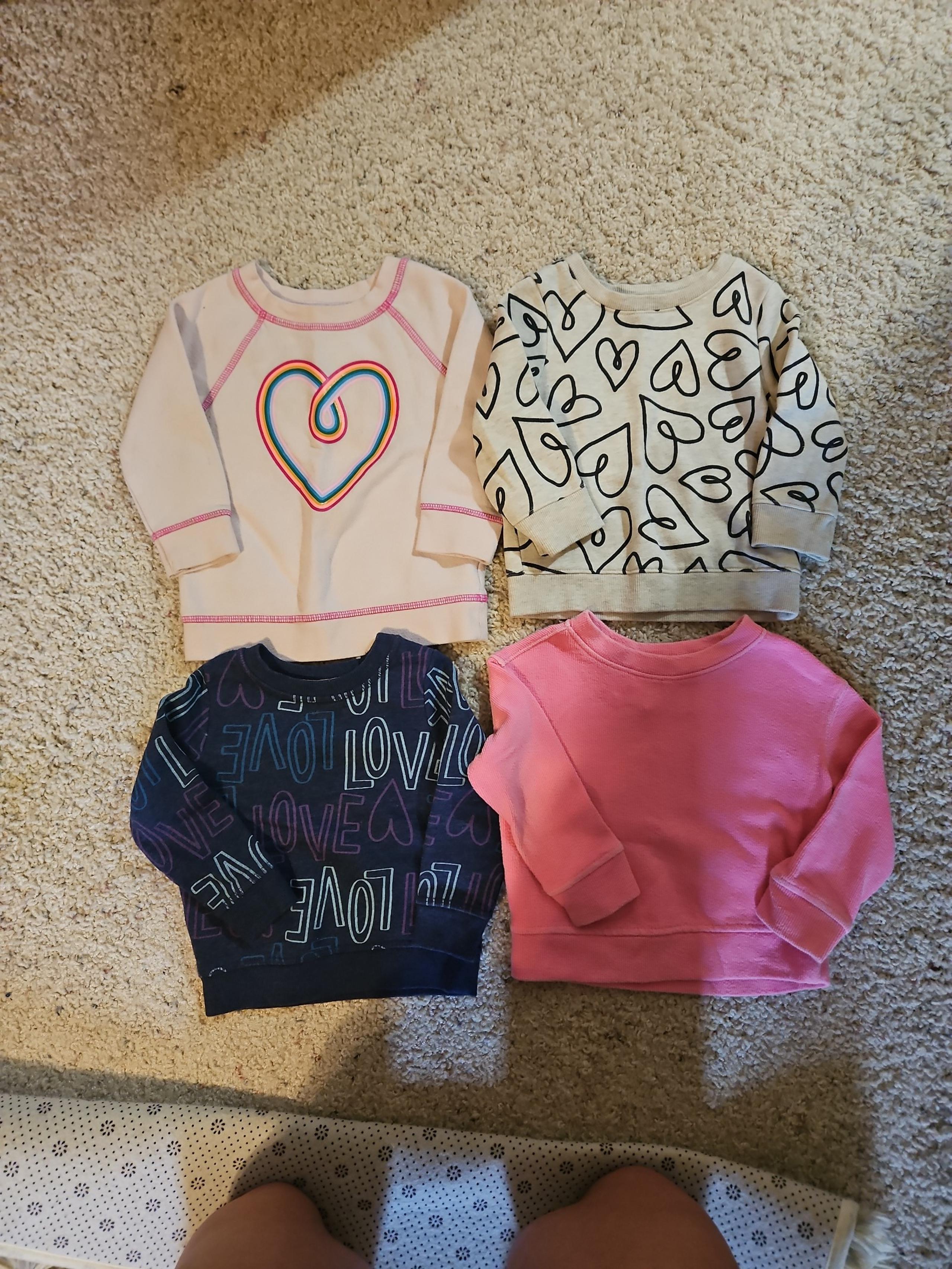 Toddler sweatshirts size 12 month