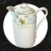P.V. Vessra Antique Porcelain Floral w Gold Accents Lidded Pot Pitcher Germany