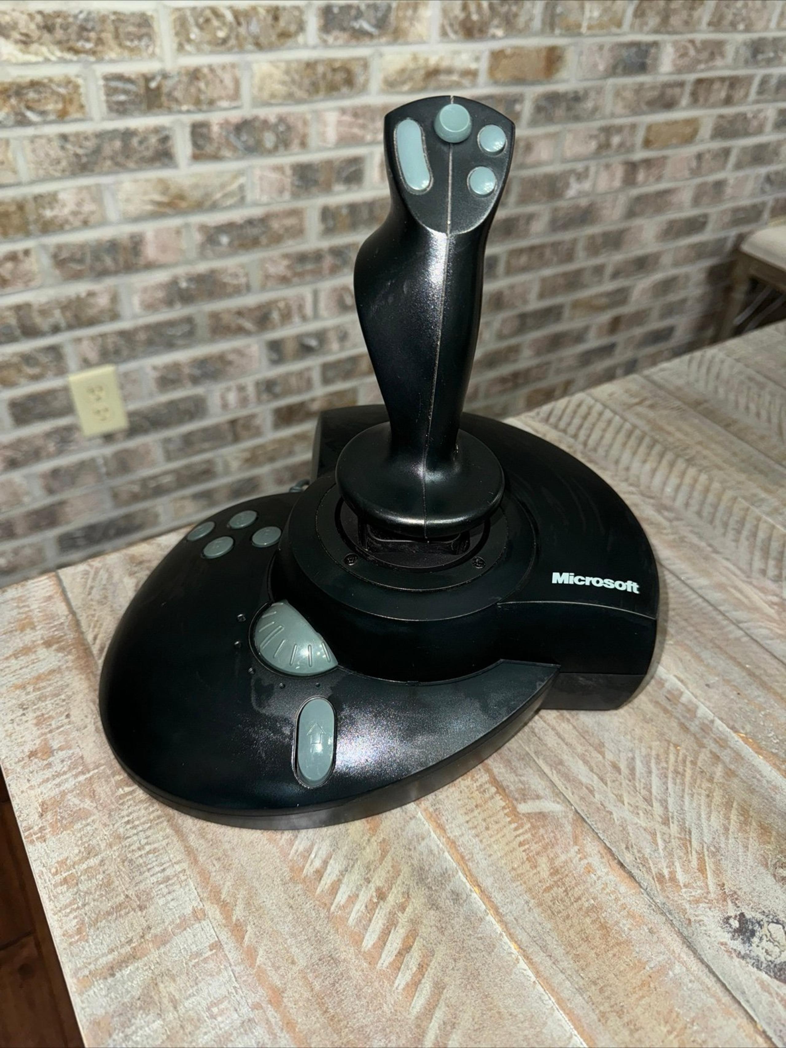 Microsoft Flight Simulator Joystick Sidewinder Precision Pro PC X03-57540 TESTED