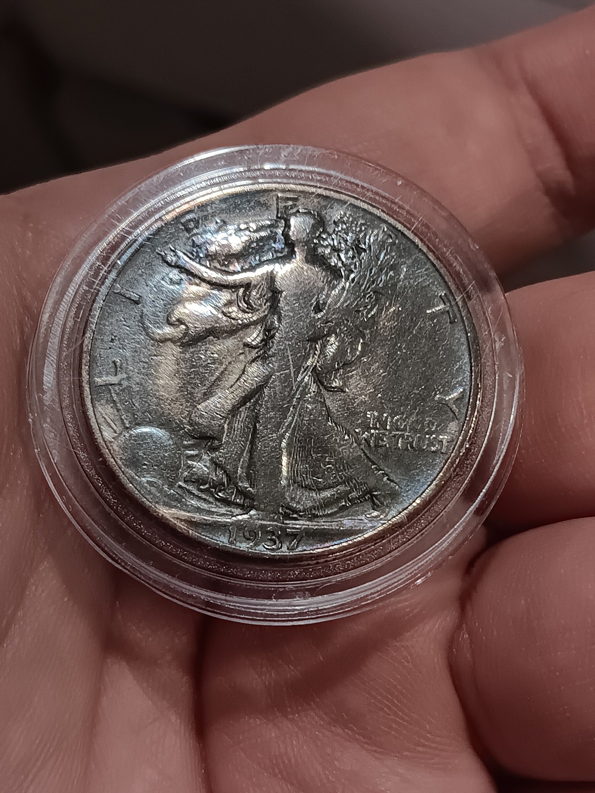 Silver walking liberty half dollar