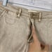 New Anthropologie Chino Beige/Cream Acid Wash Slim Ankle Jeans size 28