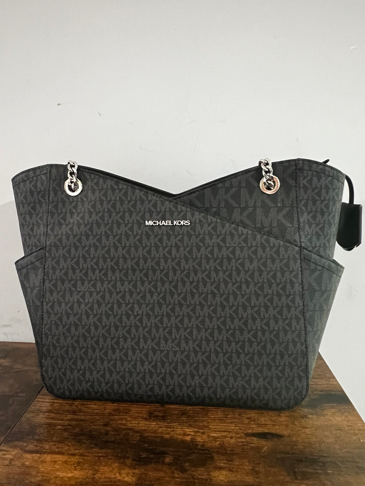 Michael Kors Jet Set Tote Bag and MK Adele Smartphone Wallet