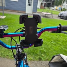 Motorcycle Phone Mount, [150mph Wind Anti-Shake][7.2inch Big Phone Friendly]