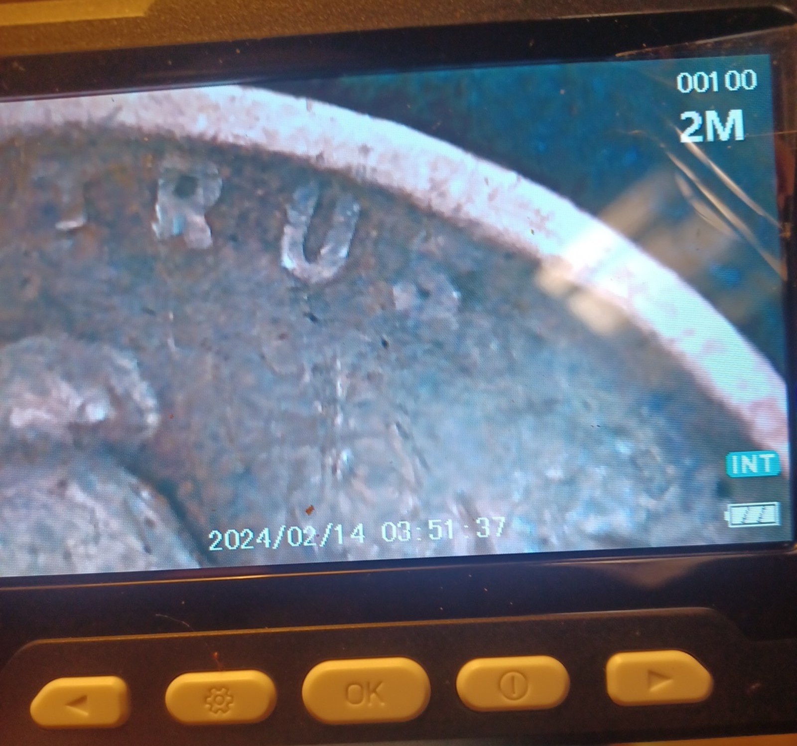 1918 Lincoln Wheat Cent, missing T in Trust.