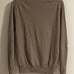 J.Crew Mens Pullover Sweater Gray Cotton Blend V Neck Long Sleeve Tight-Knit S