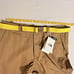 North Face Mens 34x30 Brown Label Twill Trousers Durable Belted Button Fly NEW