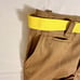 North Face Mens 34x30 Brown Label Twill Trousers Durable Belted Button Fly NEW