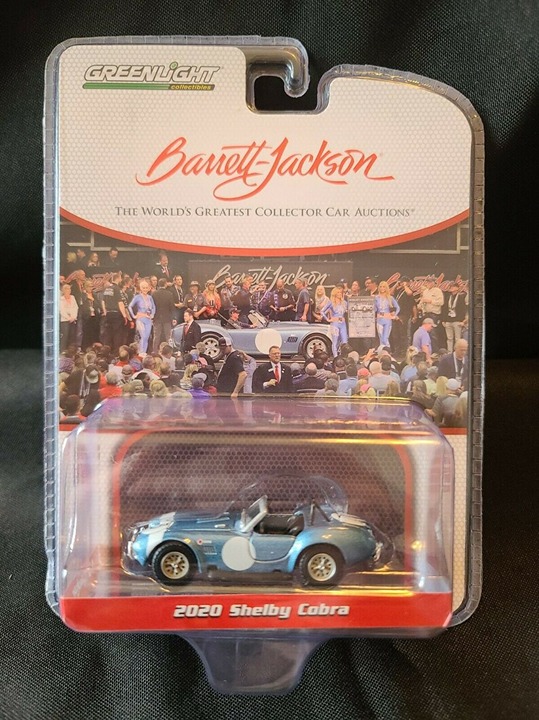 1964 Shelby Viking Blue Cobra FIA Bondurant Tribute #3 BARRETT JACKSON 1/64