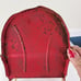 Vintage Amsco Red Doll Metal Lawn Furniture Set of Two Chairs