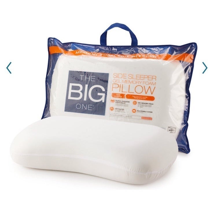 The Big One Gel Memory Foam Side Sleeper Pillow