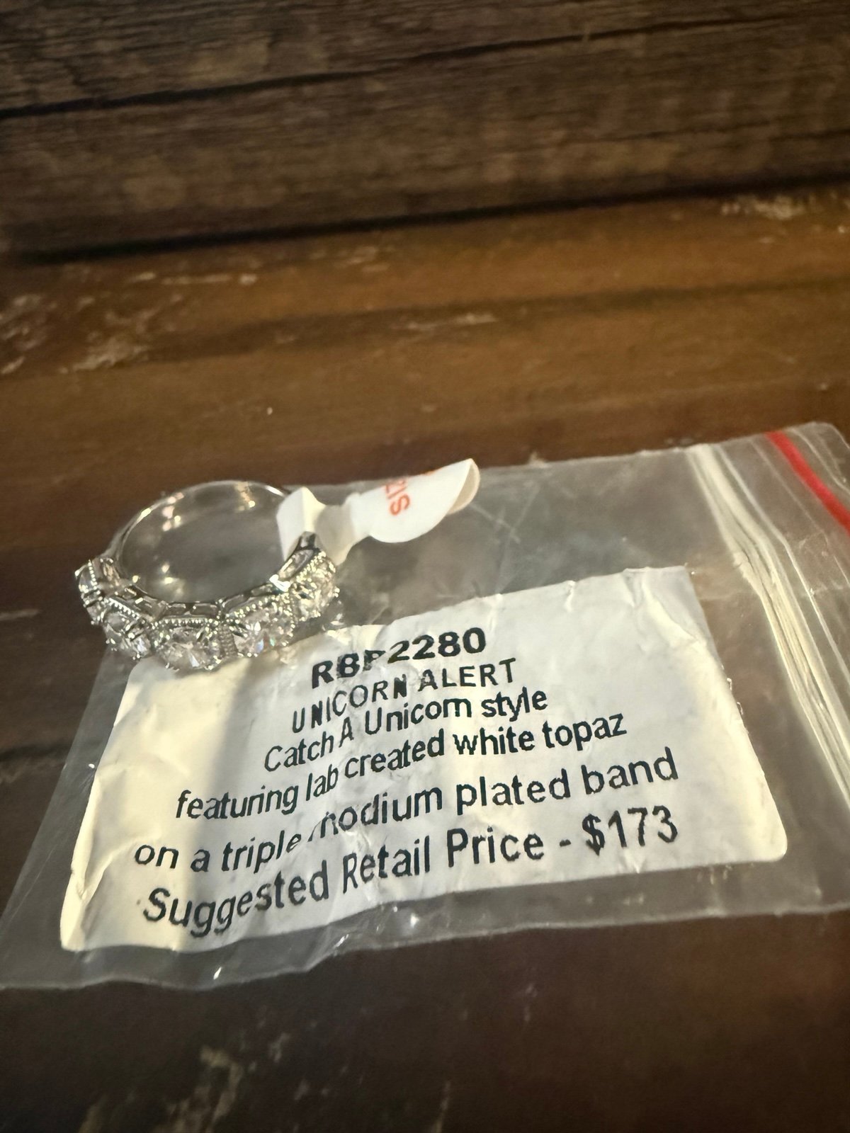 Bomb Party Unicorn Ring Size 6