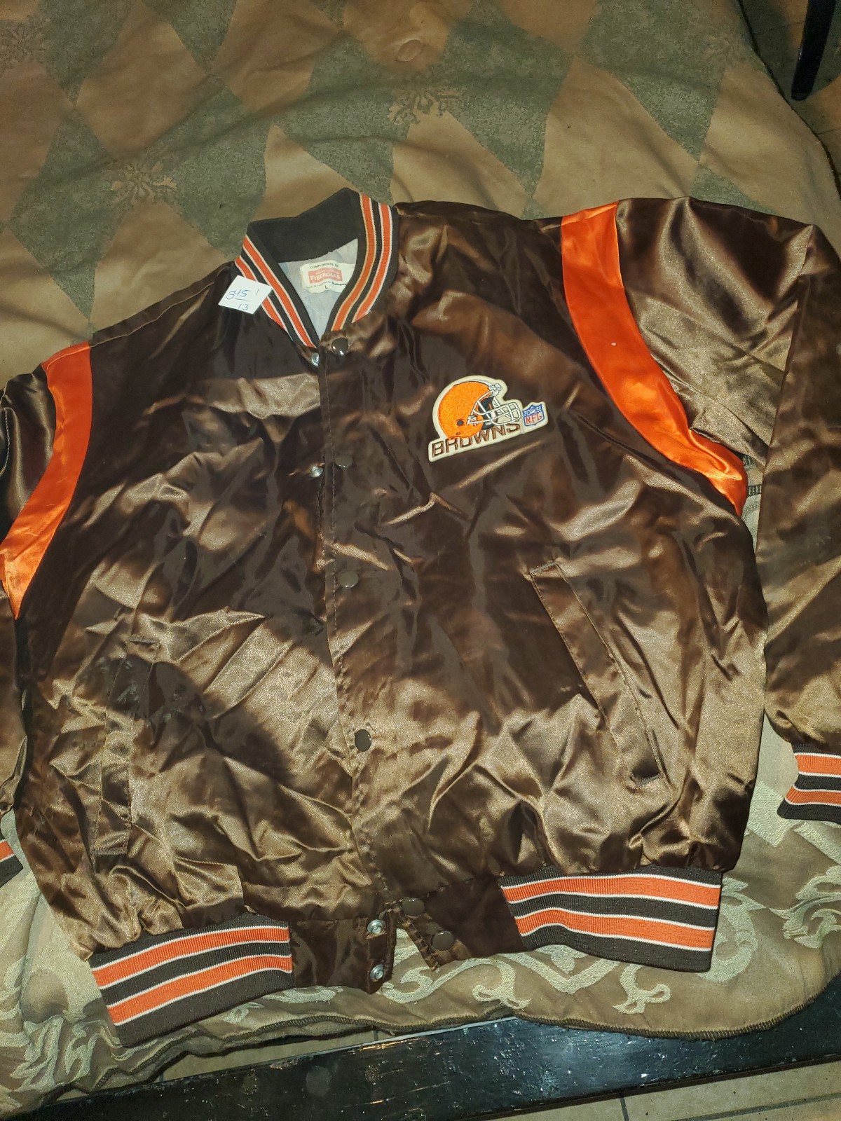 Vintage Cleveland Browns Satin Jacket