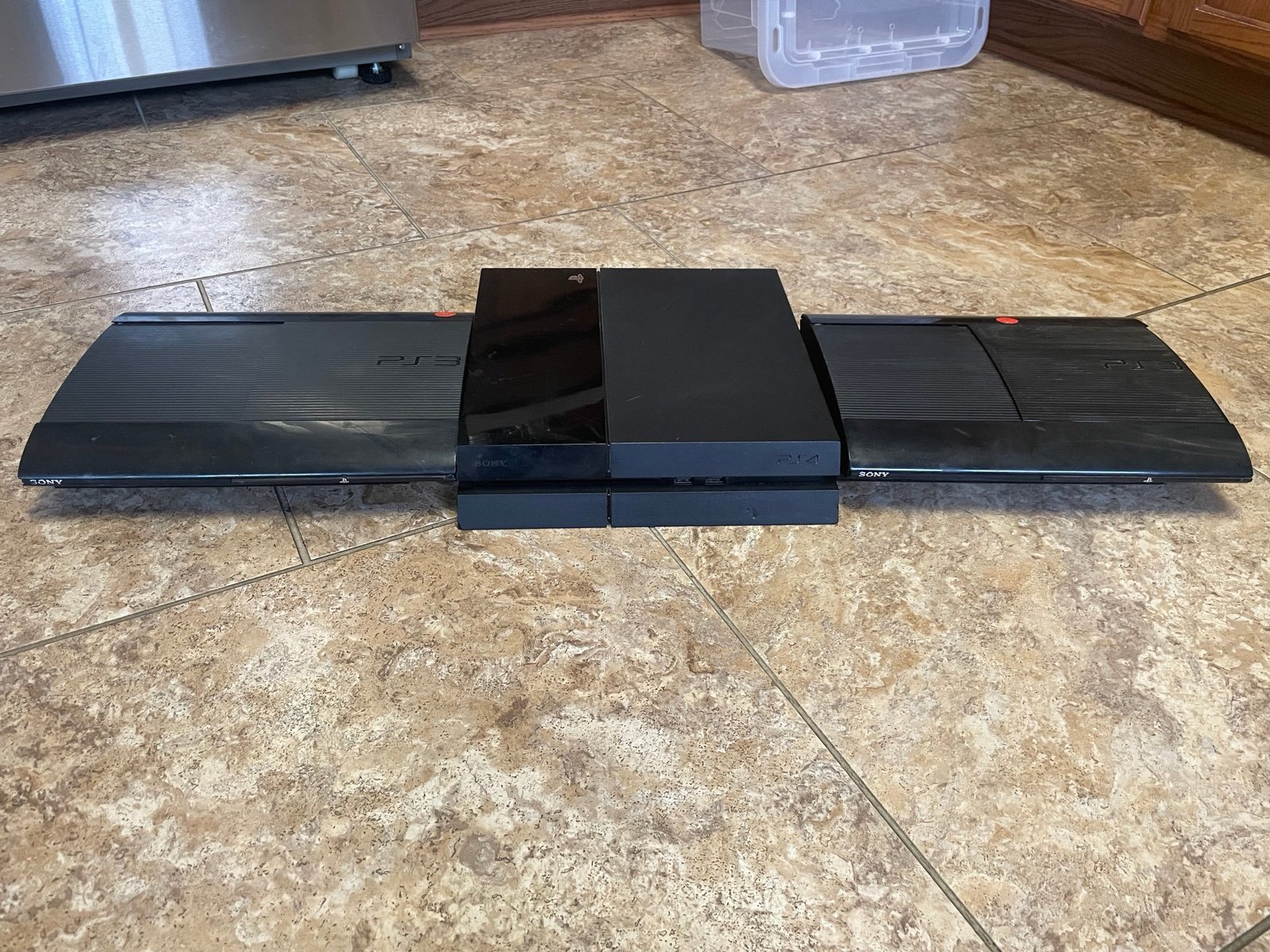 PlayStation 4 and PlayStation 3 consoles