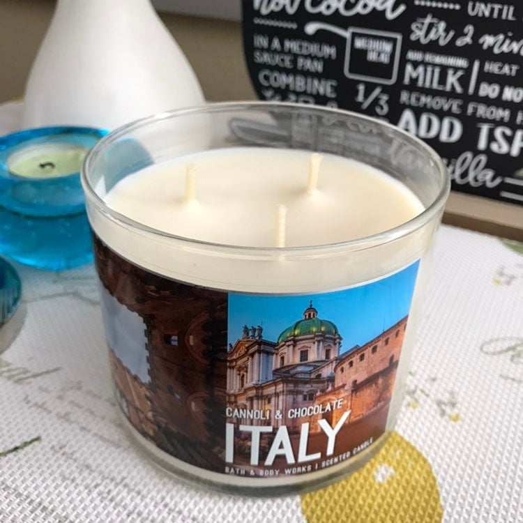 BBW Italy Cannoli and Chocolate candle