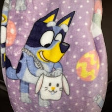 Bluey Easter Throw Blanket