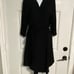 10- POSH PEANUT Black Ribbed VISCOSE from BAMBOO Robe