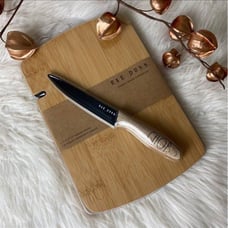 RAE DUNN FARMHOUSE HOME DECOR KITCHEN NEW HTF CUT CHOP KNIFE CUTLERY UTENSILS