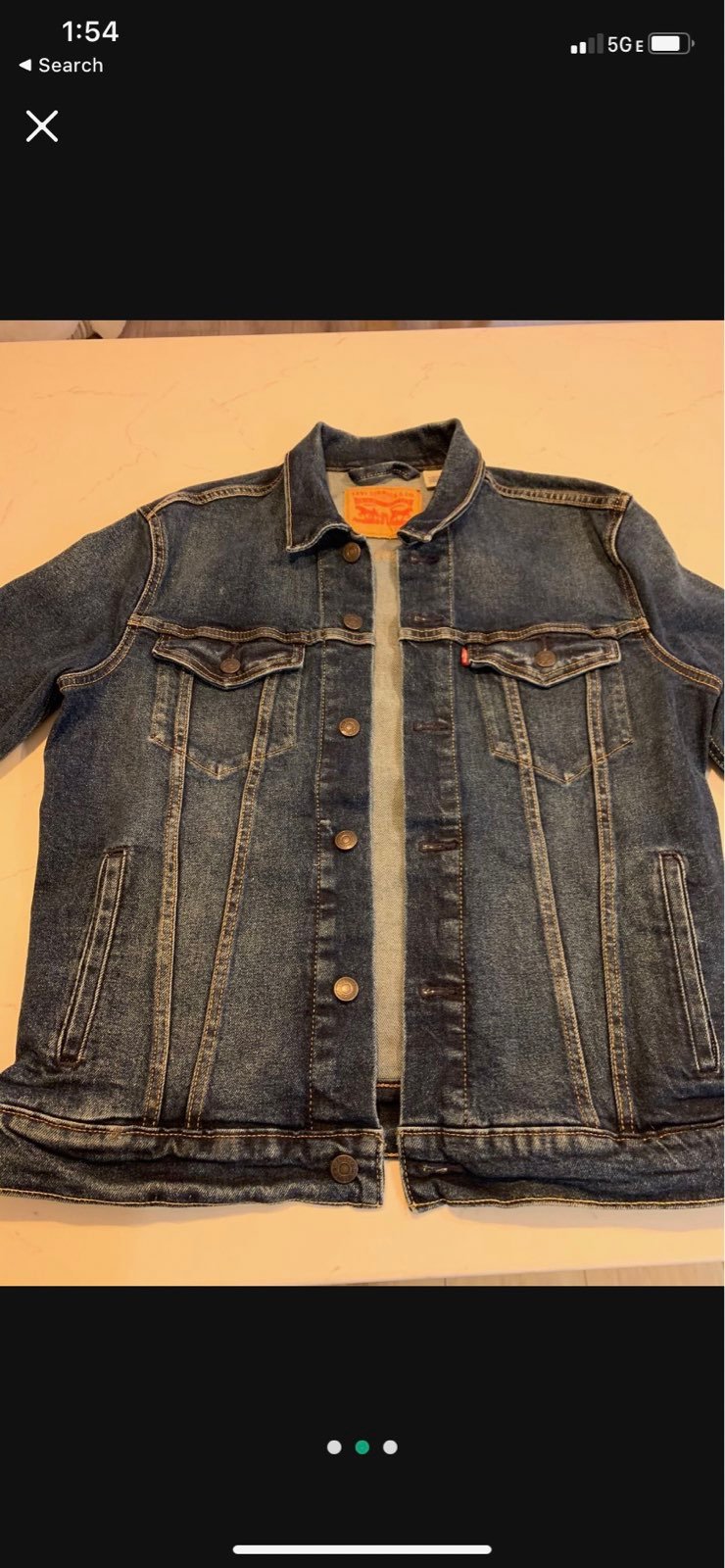 levi jacket denim
