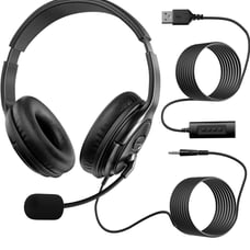 ElloGear EG15 Stereo Gaming Headset for PS4, PC, Xbox One PS5 Controller New,Box