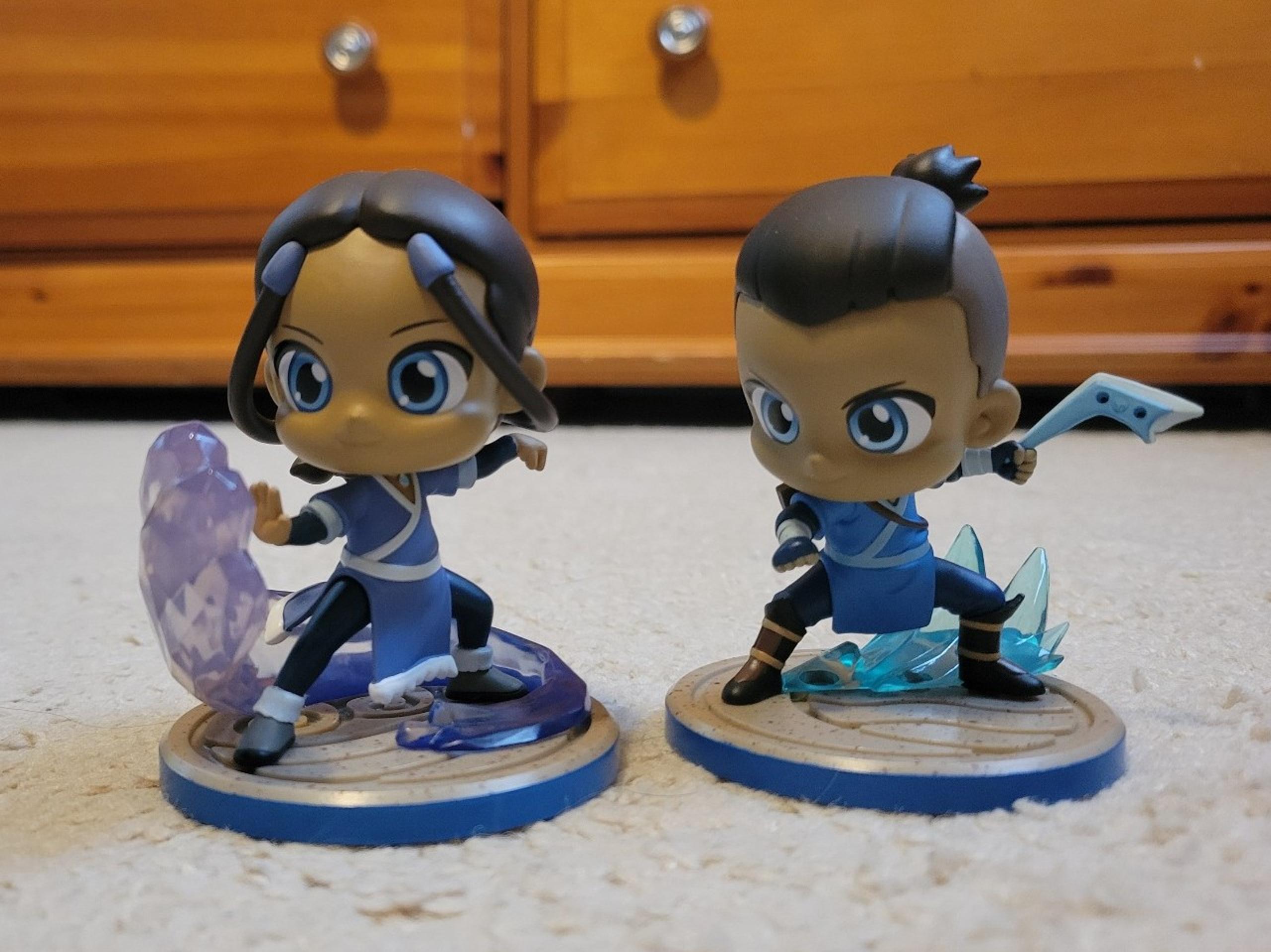 Avatar: The Last Airbender- Sokka & Katara Kwistal Fwenz Figures
