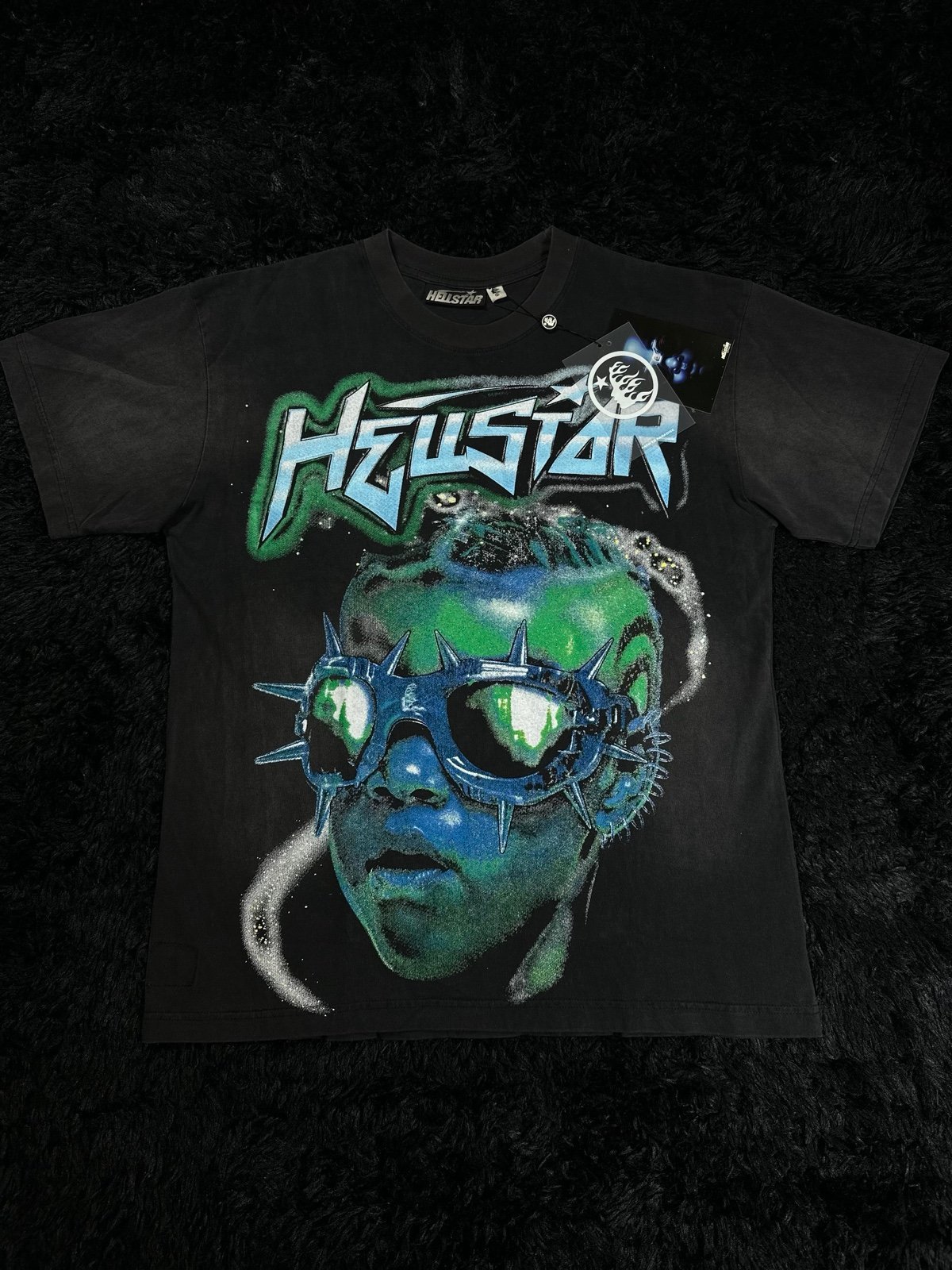 Blue/Black Hellstar The Future T-Shirt